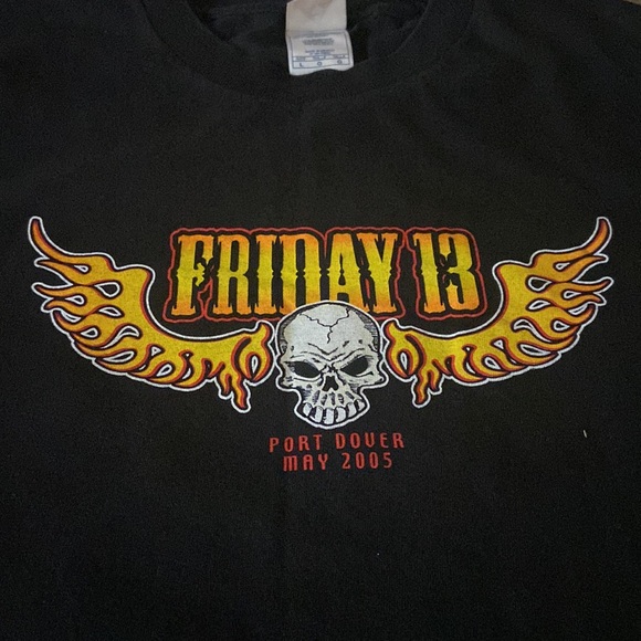 FRIDAY 13 Port Dover Shirt Large May 2005 - Picture 4 of 7